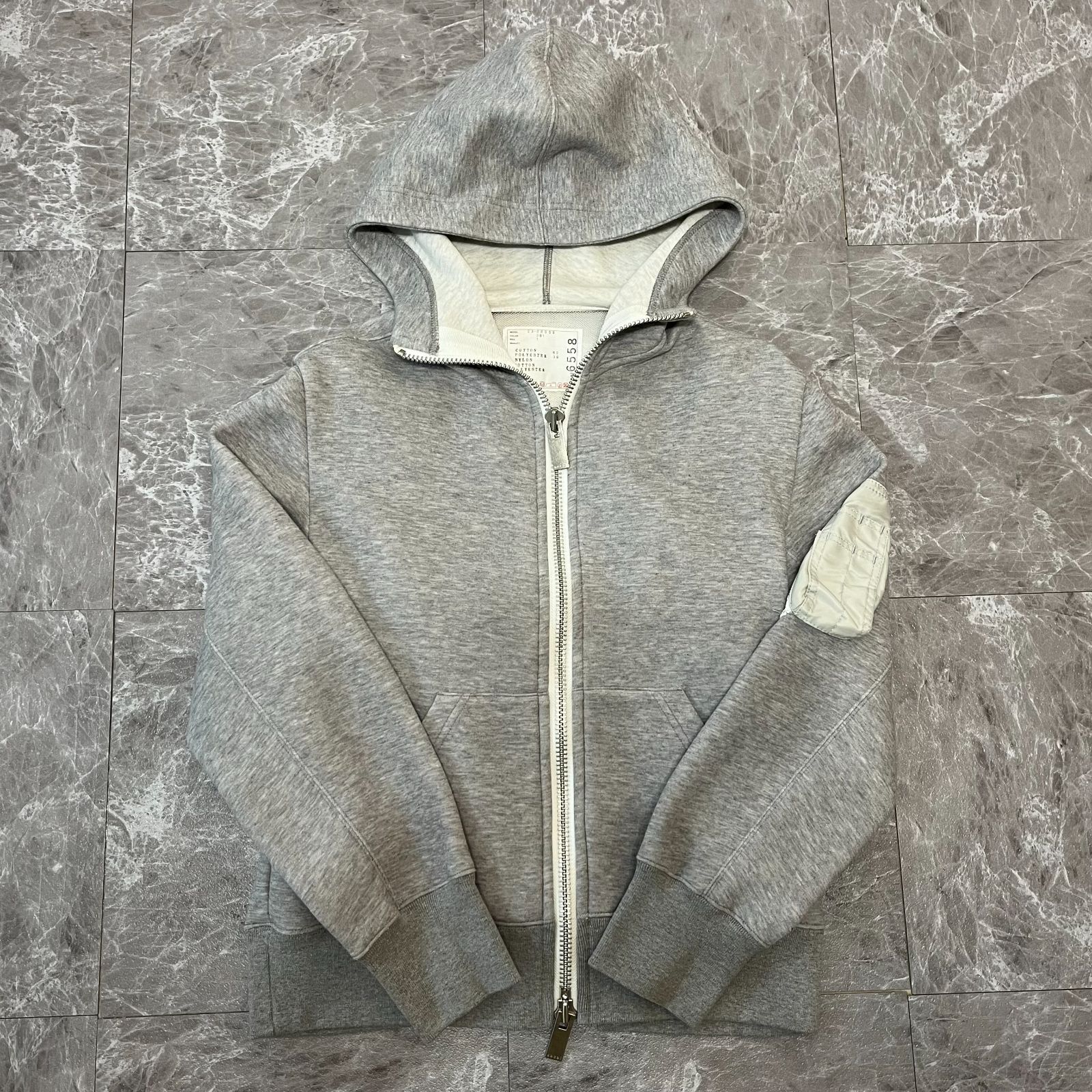 sacai サカイ⚫︎23SS 23-06558 ビスチェドッキングダブルジップ
