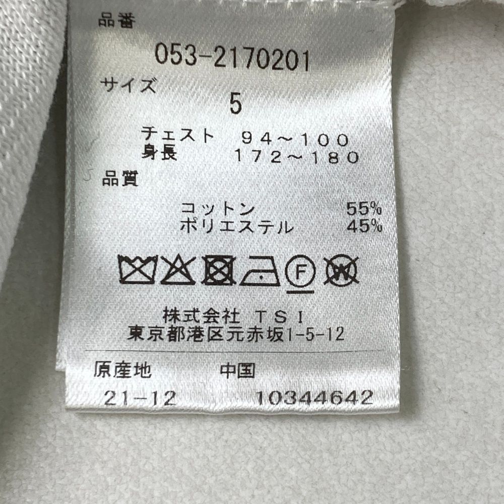 ファッションモデル サイズ 5 PEARLY GATES パーリーゲイツ 053-2170201 ニット セーター ホワイト系 240101531348 ゴルフウェア メンズ ストスト