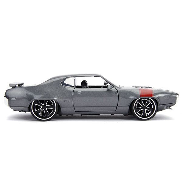 JADATOYS 1:24 BTM 1972 Plymouth GTX ミニカー 1972 Plymouth GTX Diecast Model Car | Jada Toys