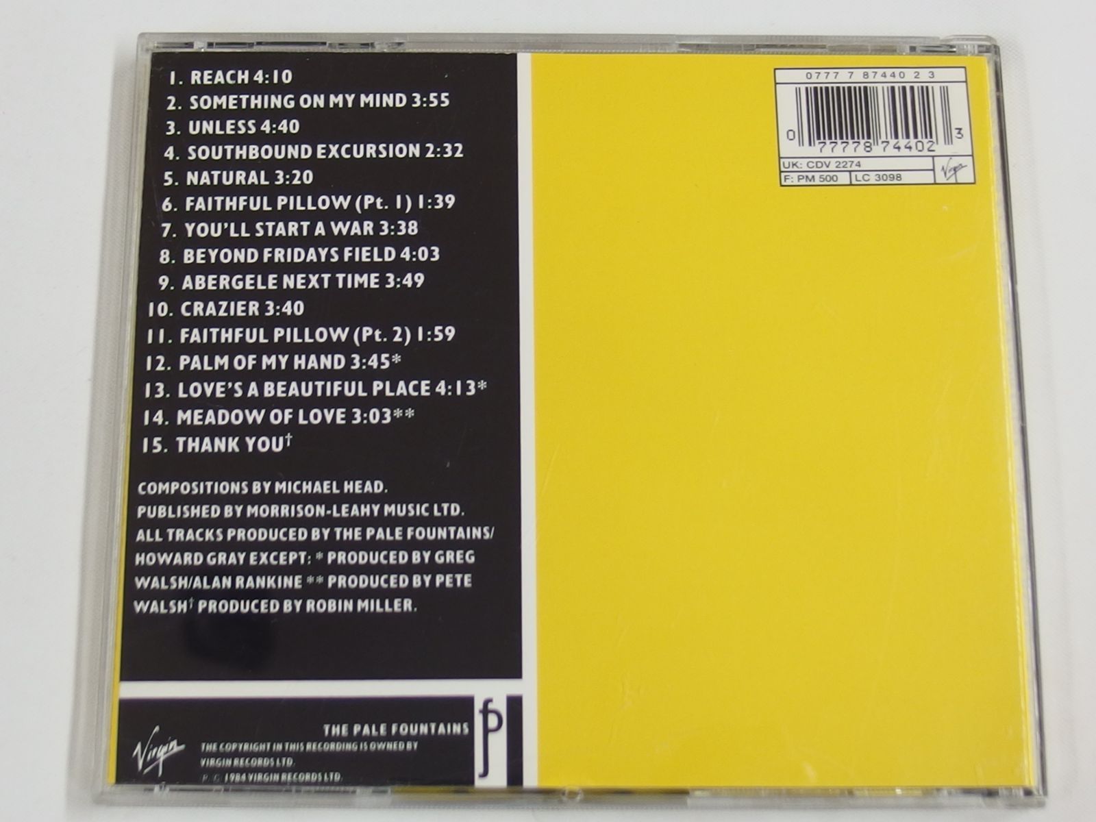 CD/THE PALE FOUNTAINS/PACIFIC STREET/中古 - メルカリ