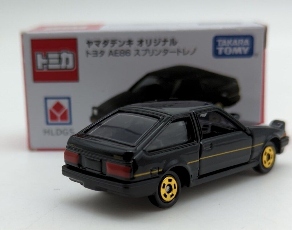 トミカ トヨタAE86 スプリンタートレノ 4個 ヤマダデンキオリジナル【b】 タカラトミー ヤマダデンキ オリジナル トヨタ AE86