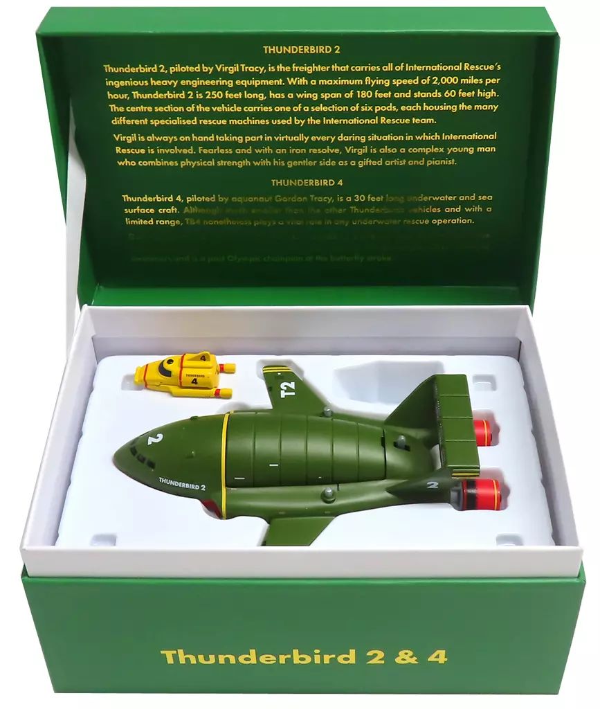 ミニカー サンダーバード 2号 ＆ 4号 セット 60周年記念モデル CGCC00804