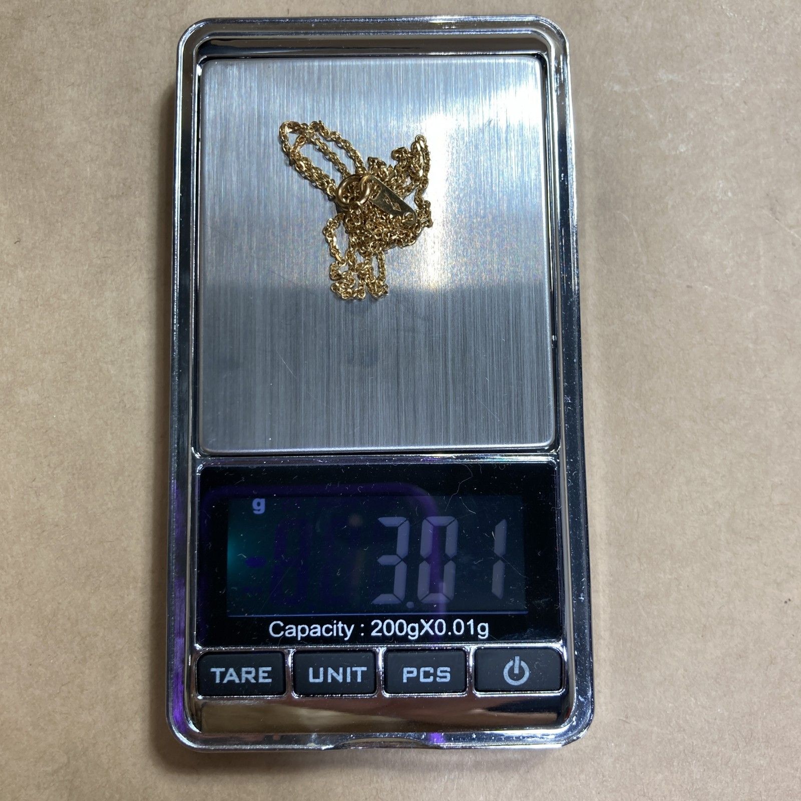 K18 750刻印 造幣局 ツイストチェーン ネックレス