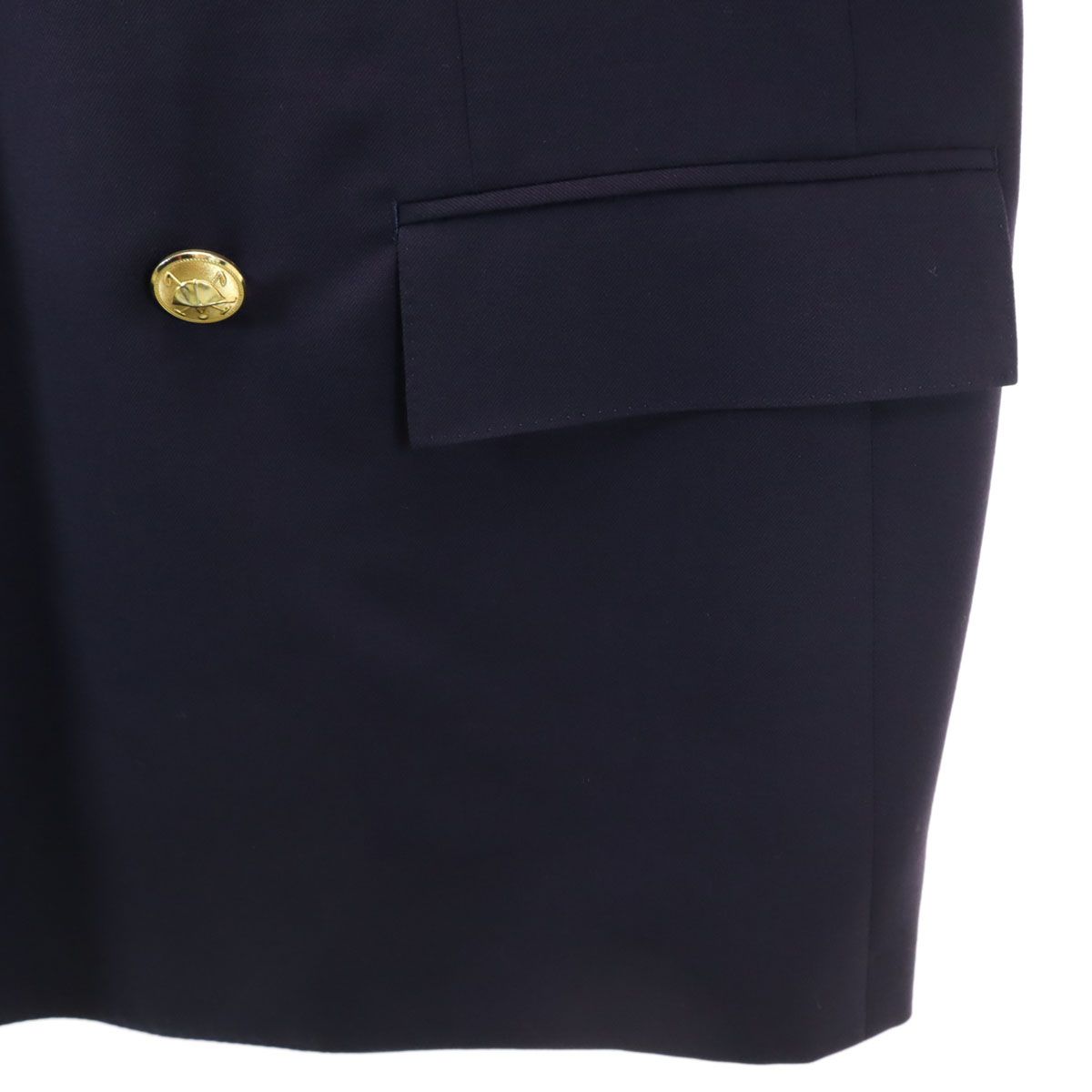 90s ポロバイラルフローレン 紺ブレ ダブル テーラードジャケット AB6 Polo by Ralph Lauren ポロバイラルフローレン 90s オールド