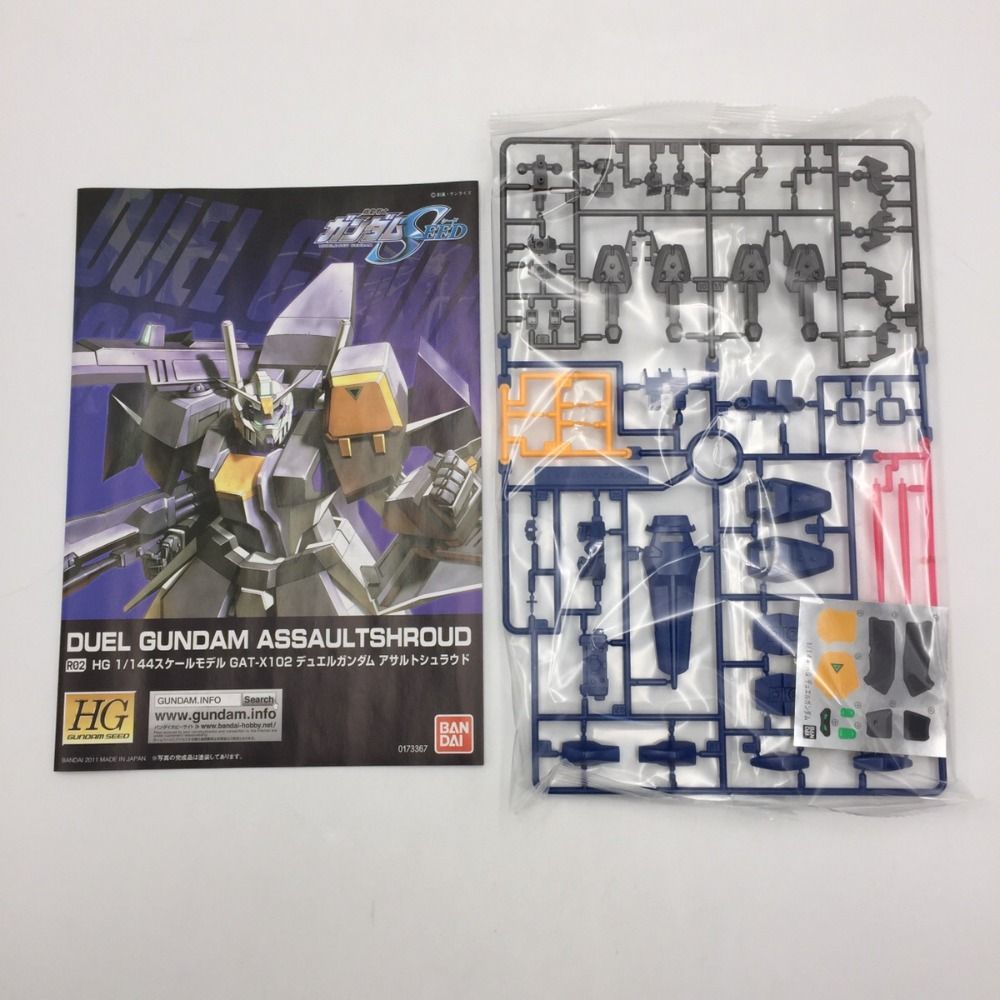 BANDAI HG 1/144 GAT-X102 デュエルガンダム アサルトシュラウド 機動戦士ガンダムSEED プラモデル