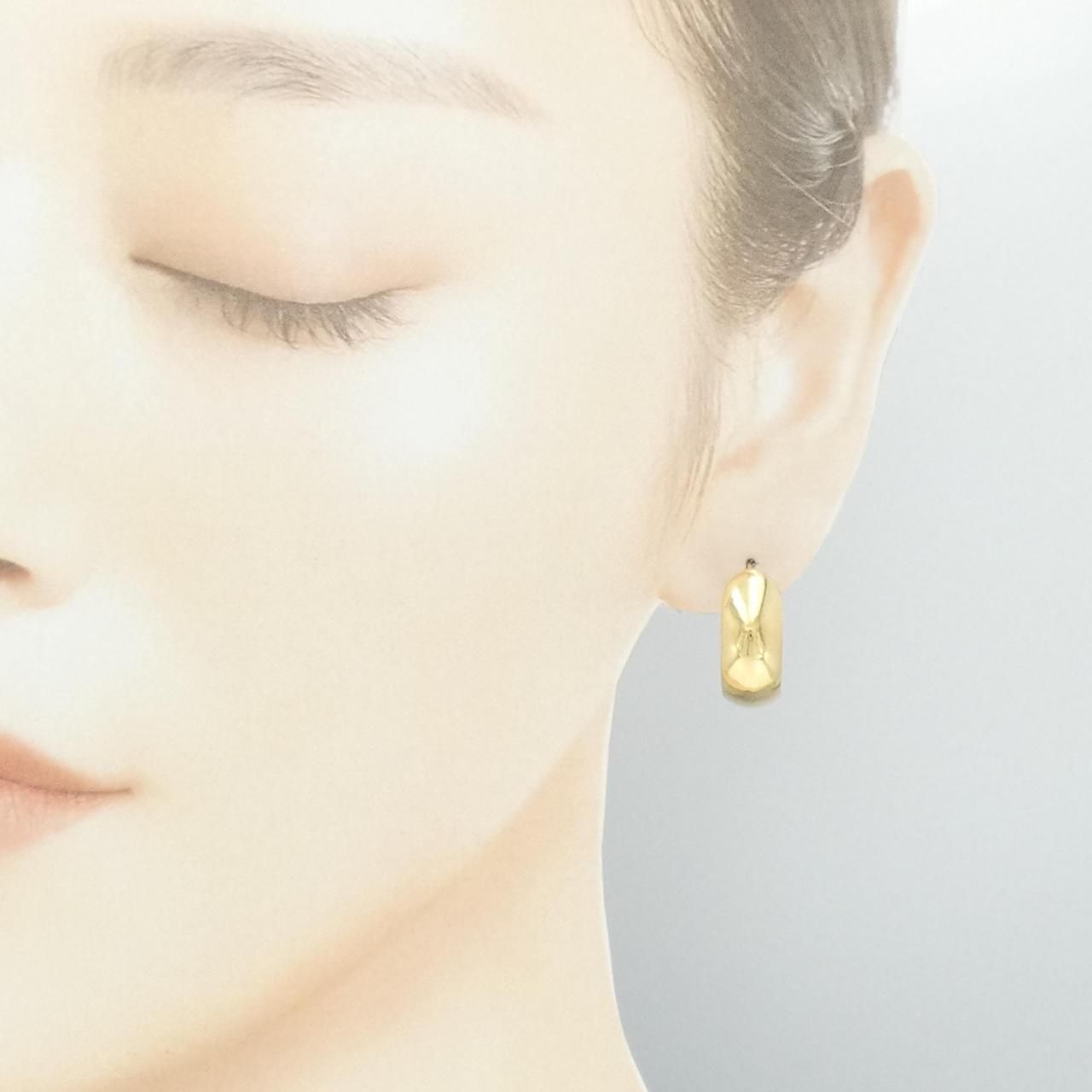 新品】K18YG ピアス kako[新品]K18YGイエローゴールド金小豆ピアス