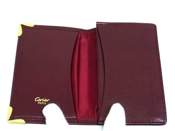 Cartier 名刺入れ　ボルドー　マストライン　パスケース 楽天市場】Cartier カルティエ マスト ドゥ カルティエ ビジネス
