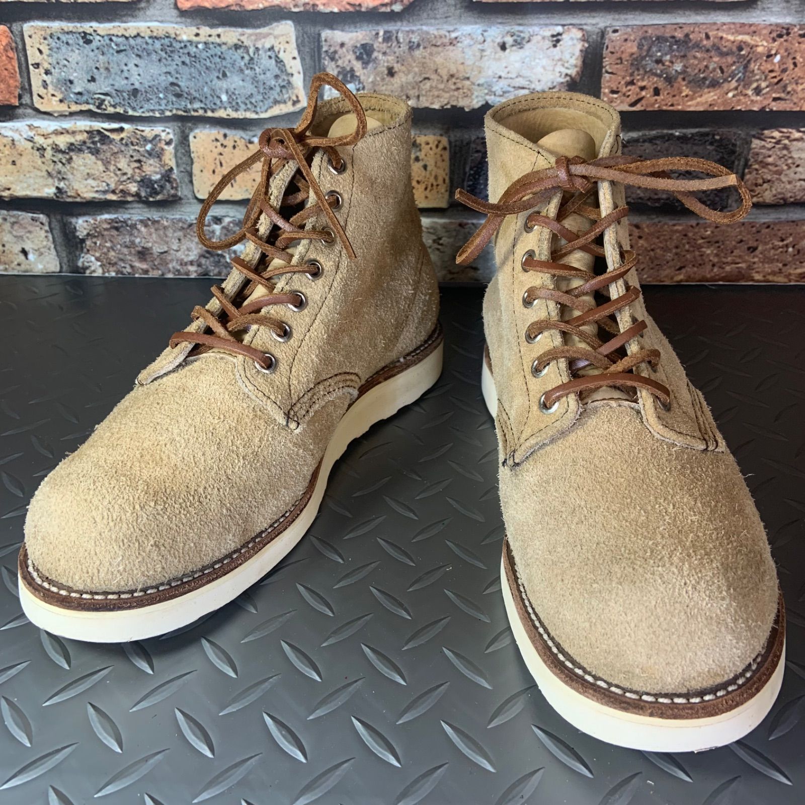 ☆REDWING 8167 ラウンドトゥワークブーツ 1999年製 US8E 26㎝ (25A5