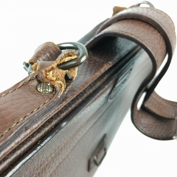 定価5万相当　JACK SPADE　ジャックスペード　重厚本革　オールレザー　ハンドメイド　ブリーフケース/バッグ　茶/ブラウン　管NO.WB2-34 定価5万相当 JACK SPADE ジャックスペード 重厚本革 オールレザー
