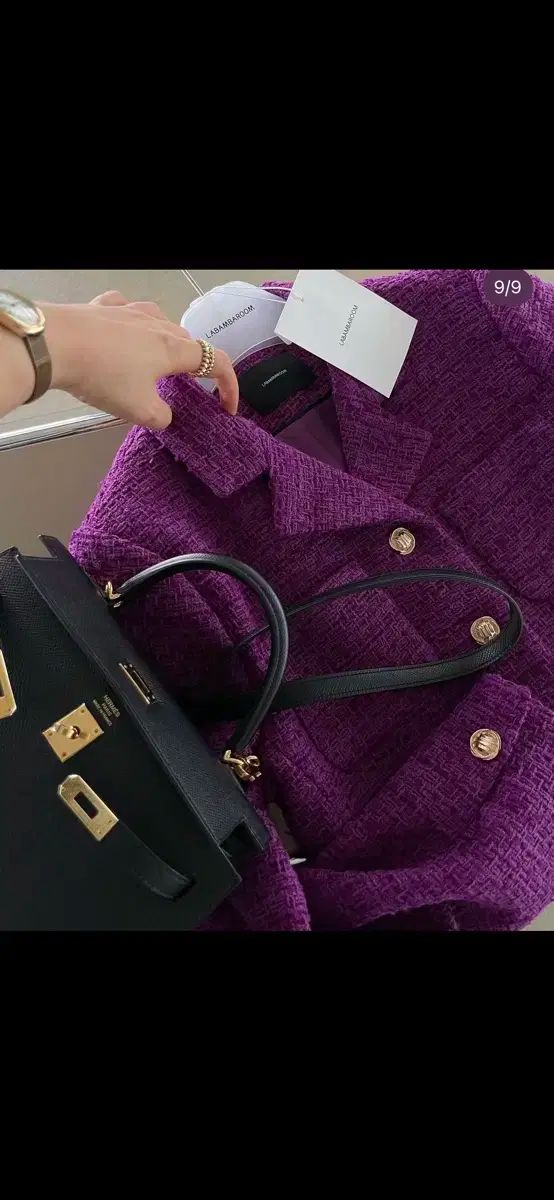 ジャケット パープル