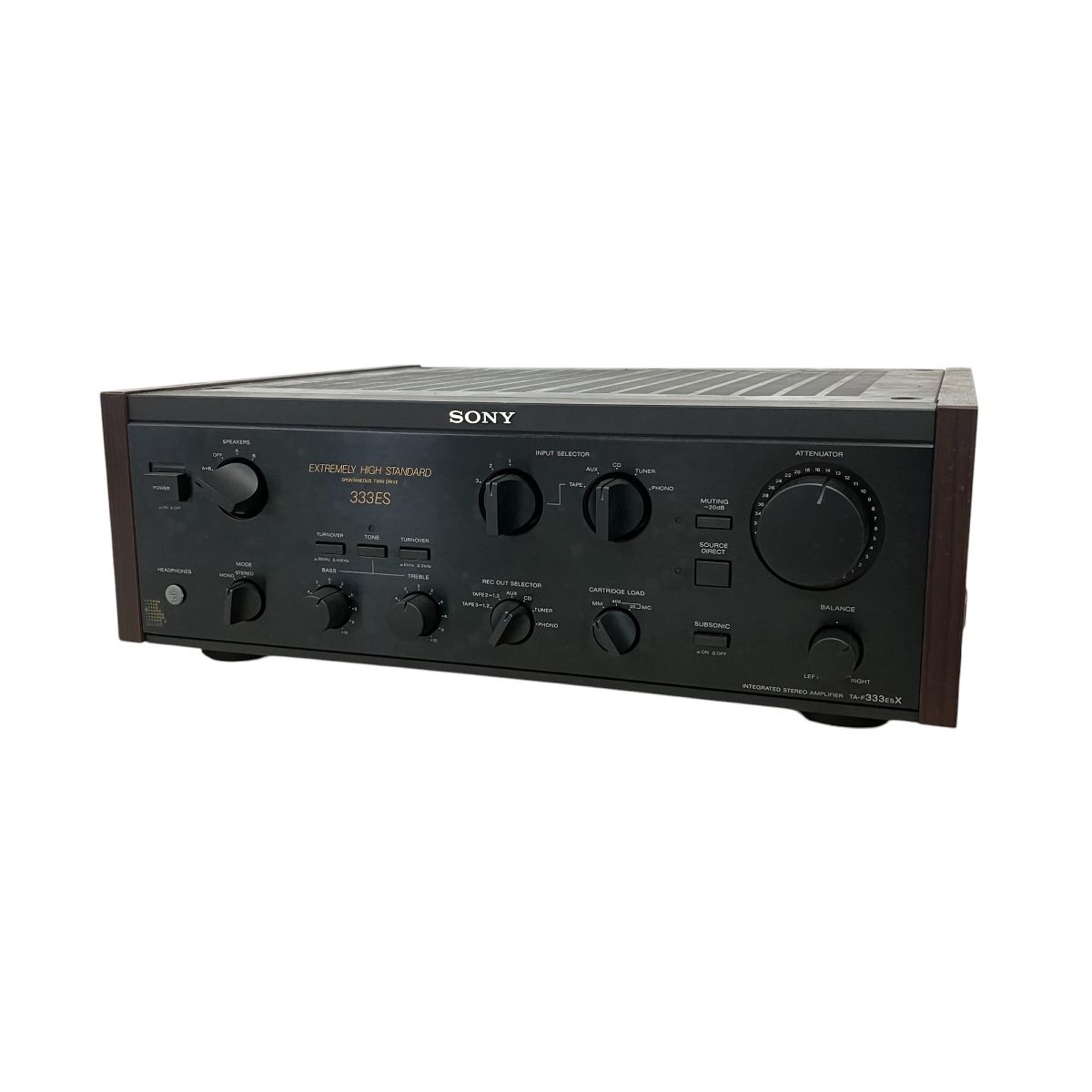 SONY ソニー TA-F333ESX プリアンプ オーディオアンプシステム AET WF5018 電源ケーブル プラグ 音響機材 訳有W9881955