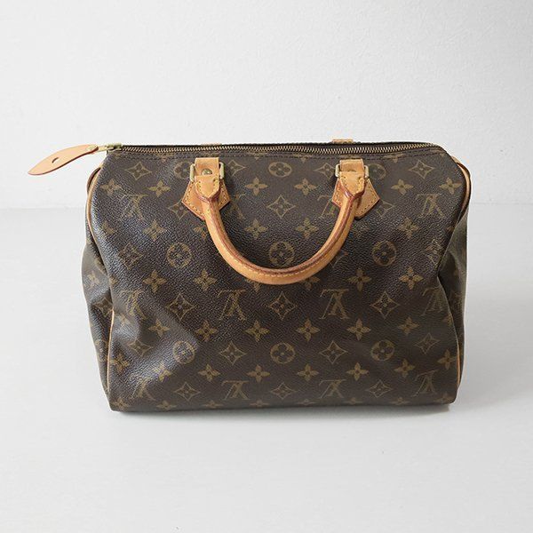 LOUIS VUITTON ルイヴィトン ◇ スピーディ 30 モノグラム 鍵付き