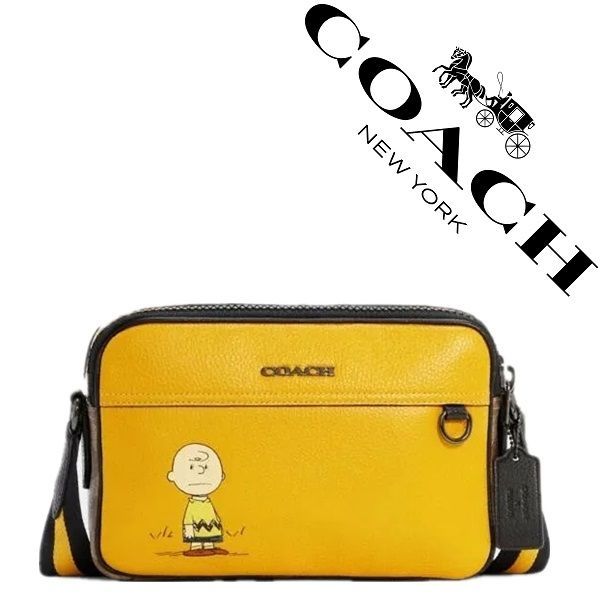 セール中】COACH コーチバッグ C4026 ピーナッツコラボ グラハム