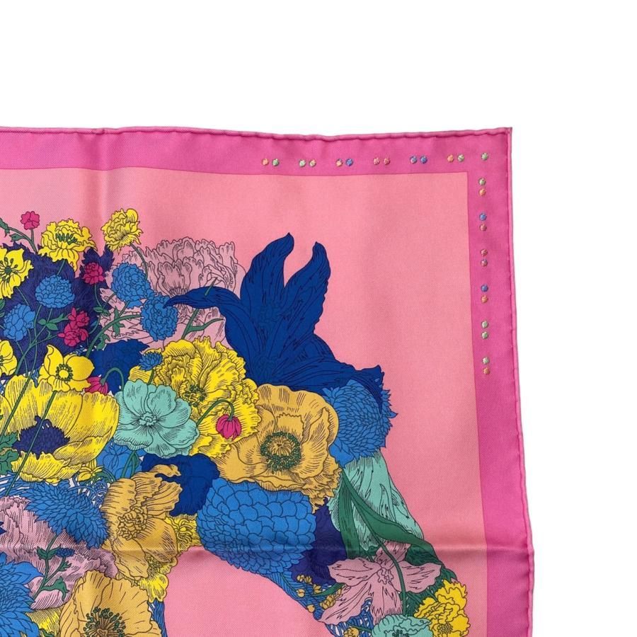 pinkhorse様 美品 ハート柄 エルメス シルクスカーフ ガヴロッシュ 美品 ハート柄 エルメス シルクスカーフ ガヴロッシュ ブリッド