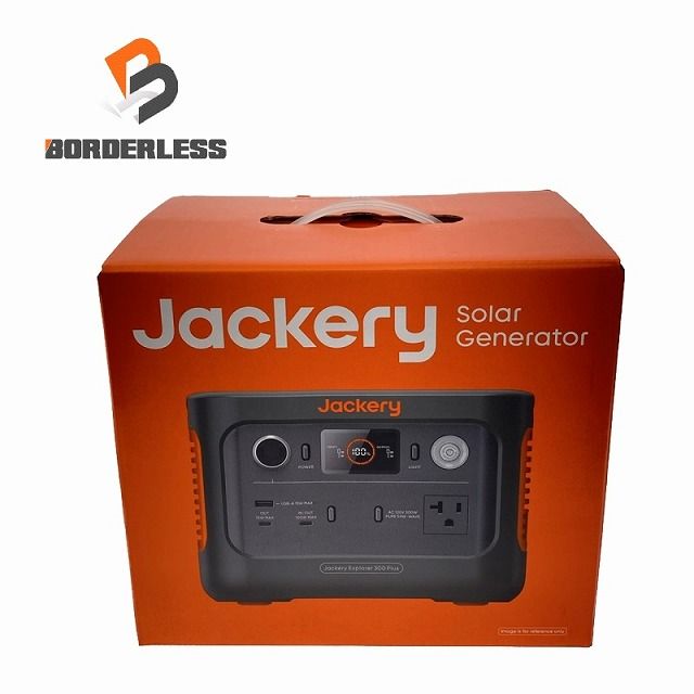 Jackery ジャクリ ポータブル電源 300 Plus JE-300B 300W 288Wh モバイルバッテリー アウトドア キャンプ 防災 107446