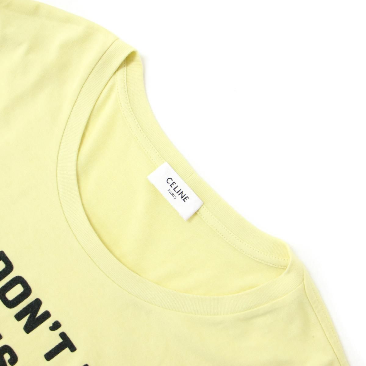 美品】CELINE セリーヌ Tシャツ カットソー 半袖 クルーネック 