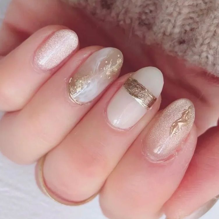 ネイルチップ サイズオーダー きれいめ ニュアンスネイル ブラウン ネイルチップ サイズオーダー きれいめ ニュアンスネイル ブラウン