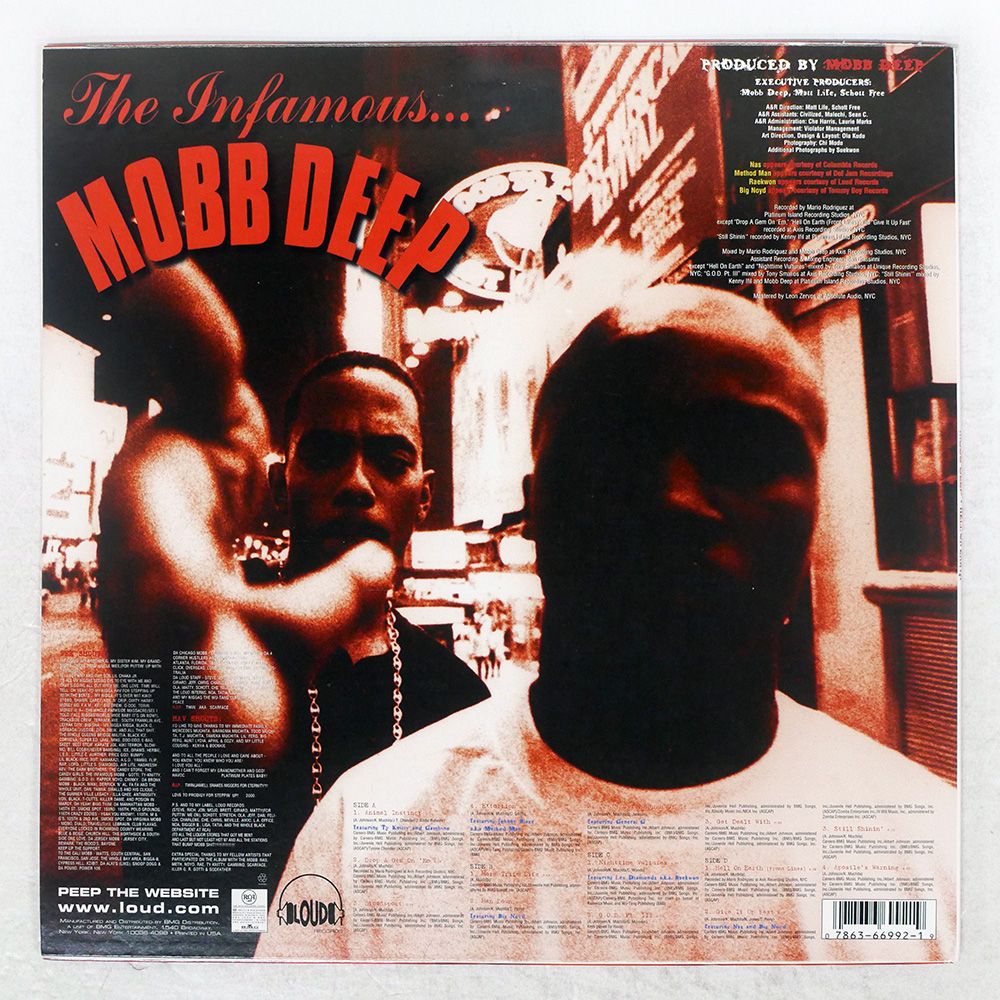 US盤 MOBB DEEP/HELL ON EARTH/LOUD 7863669921 LP - メルカリ