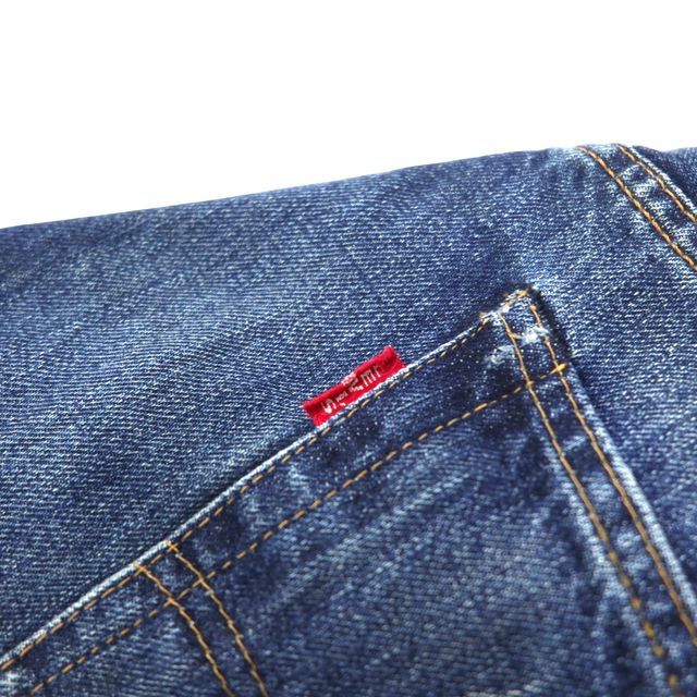 LEVI'S VINTAGE CLOTHING ( LVC ) 1967年モデル ビッグE セルビッヂ デニムパンツ 30 ブルー コットン 42TALON 505-0217 トルコ製