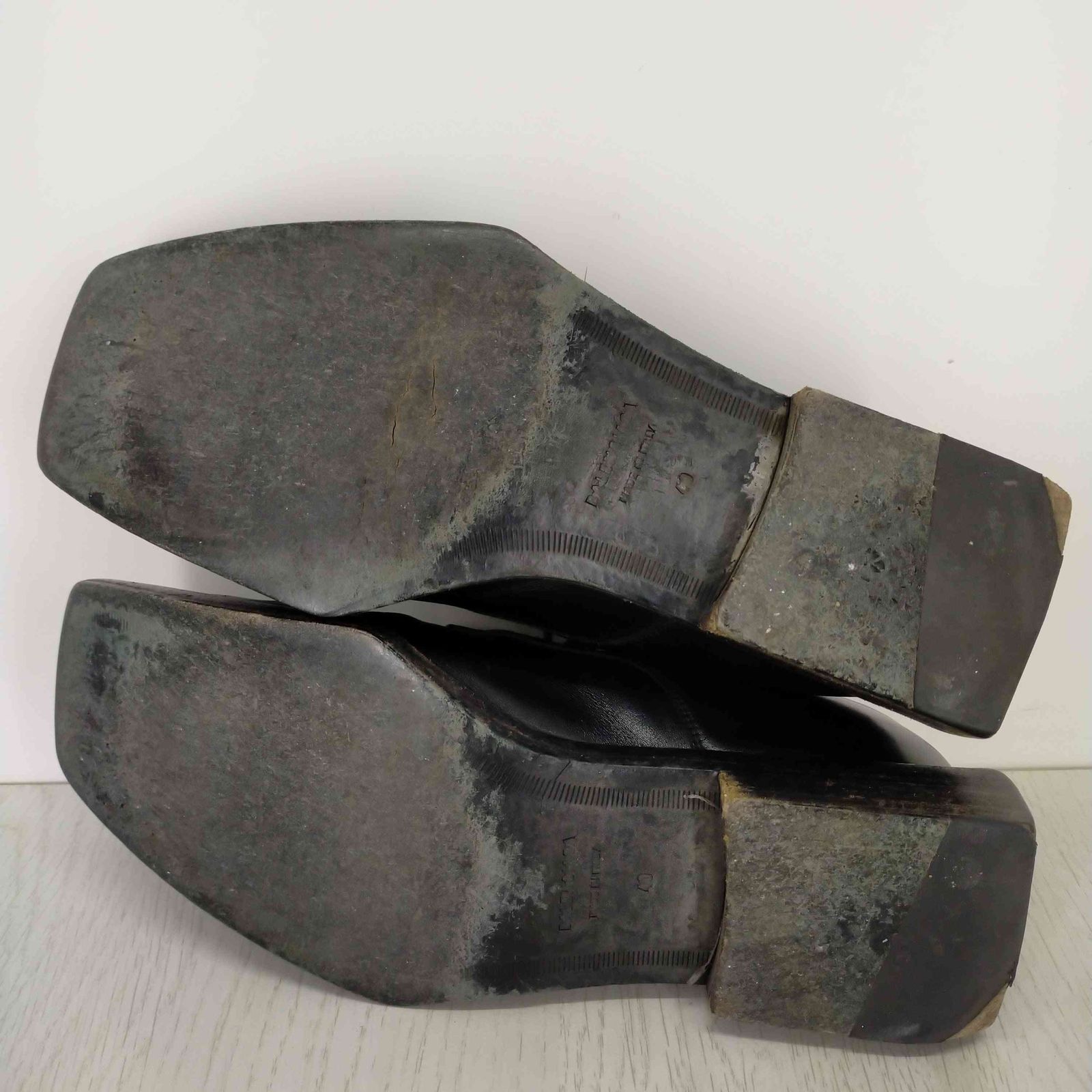 BALENCIAGA Square Toeレザーシューズスクエアトゥ 【公式通販】