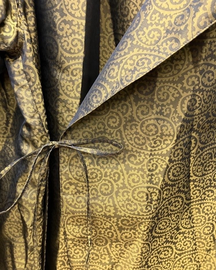 希少　サスクワッチファブリックス 着物 コート ステンカラー L 希少 サスクワッチファブリックス 着物 コート ステンカラー L