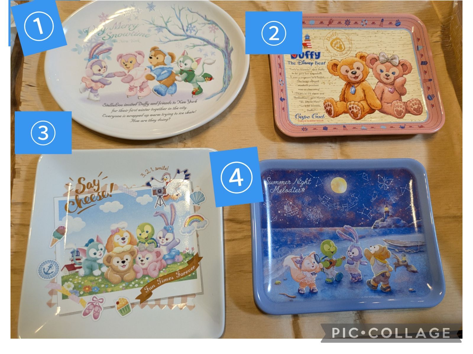 Disney - ★DISNEY RESORT 新品タグ付　スーベニア各種　 ギフト　プレゼント ☆DISNEY RESORT 新品未使用 スーベニアプレート 小皿 ギフト