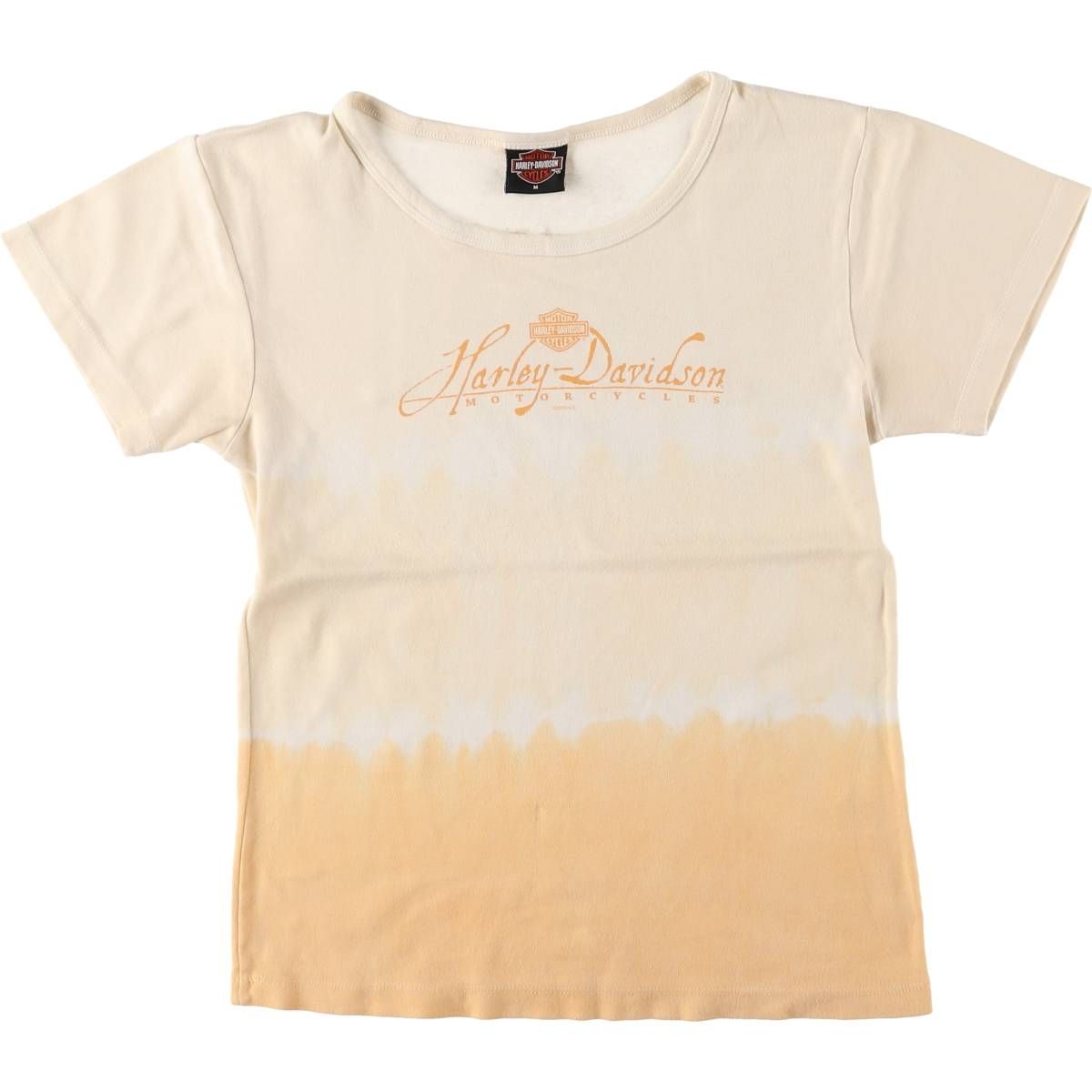 古着 00年代 ハーレーダビッドソン Harley-Davidson タイダイ柄 モーターサイクル バイクTシャツ レディースM相当|eaa543078