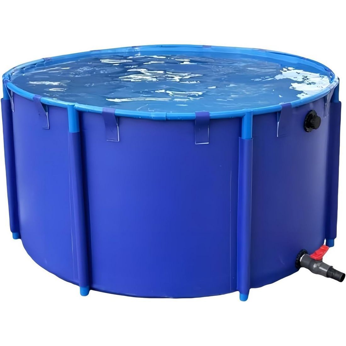 養殖用プール ラウンド池 キャンバス 1.2*1m 養魚池 大型水槽 キャンバス 魚キャンバスプール キャンバス魚の池 厚みのあるPVC