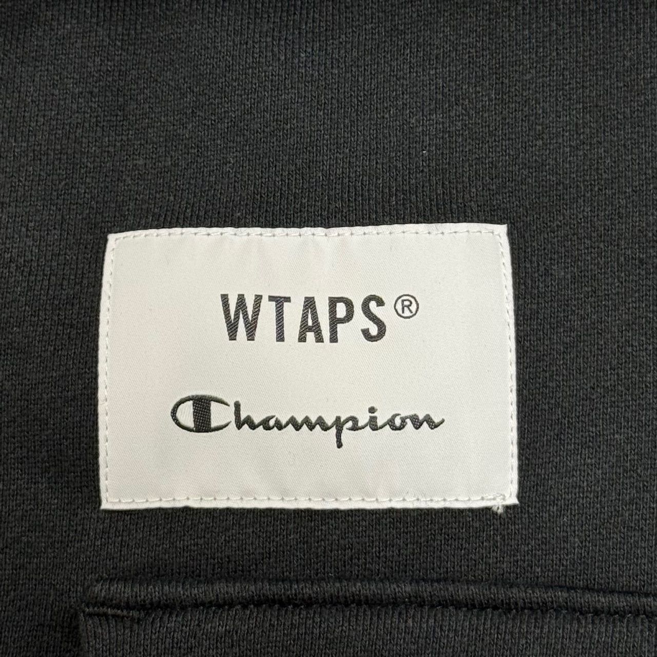 WTAPS Champion コラボ フーデット スウェット シャツ パーカー ダブル 