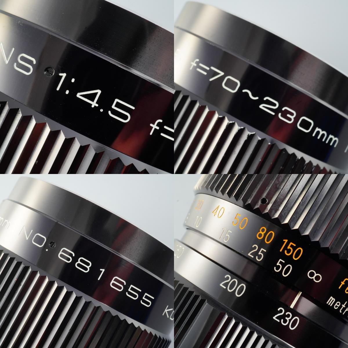 Konica コニカ HEXANON 70-230mm F/4.5 ズームレンズ - メルカリ