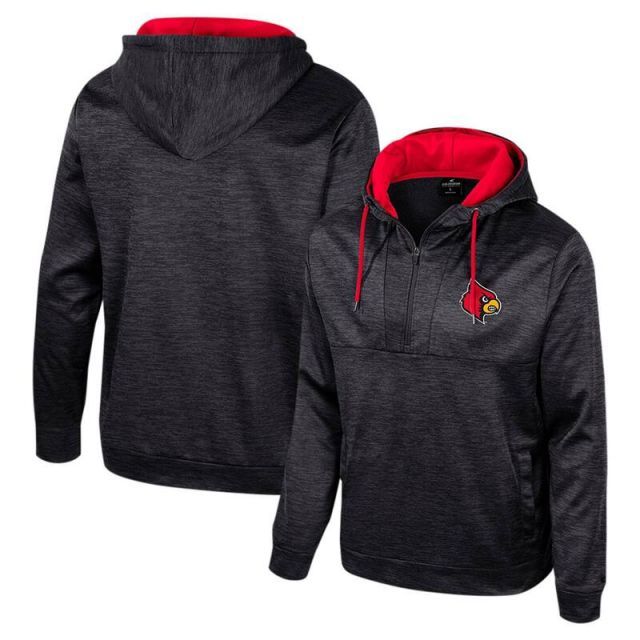 売れ筋商品|||コロシアム パーカー・スウェットシャツ アウター レディース Men's Black Louisville Cardinals Arch and Logo 3.0 Full-Zip Hoodie Black Men's Colosseum Black Texas Longhorns Arch & Logo 3.0