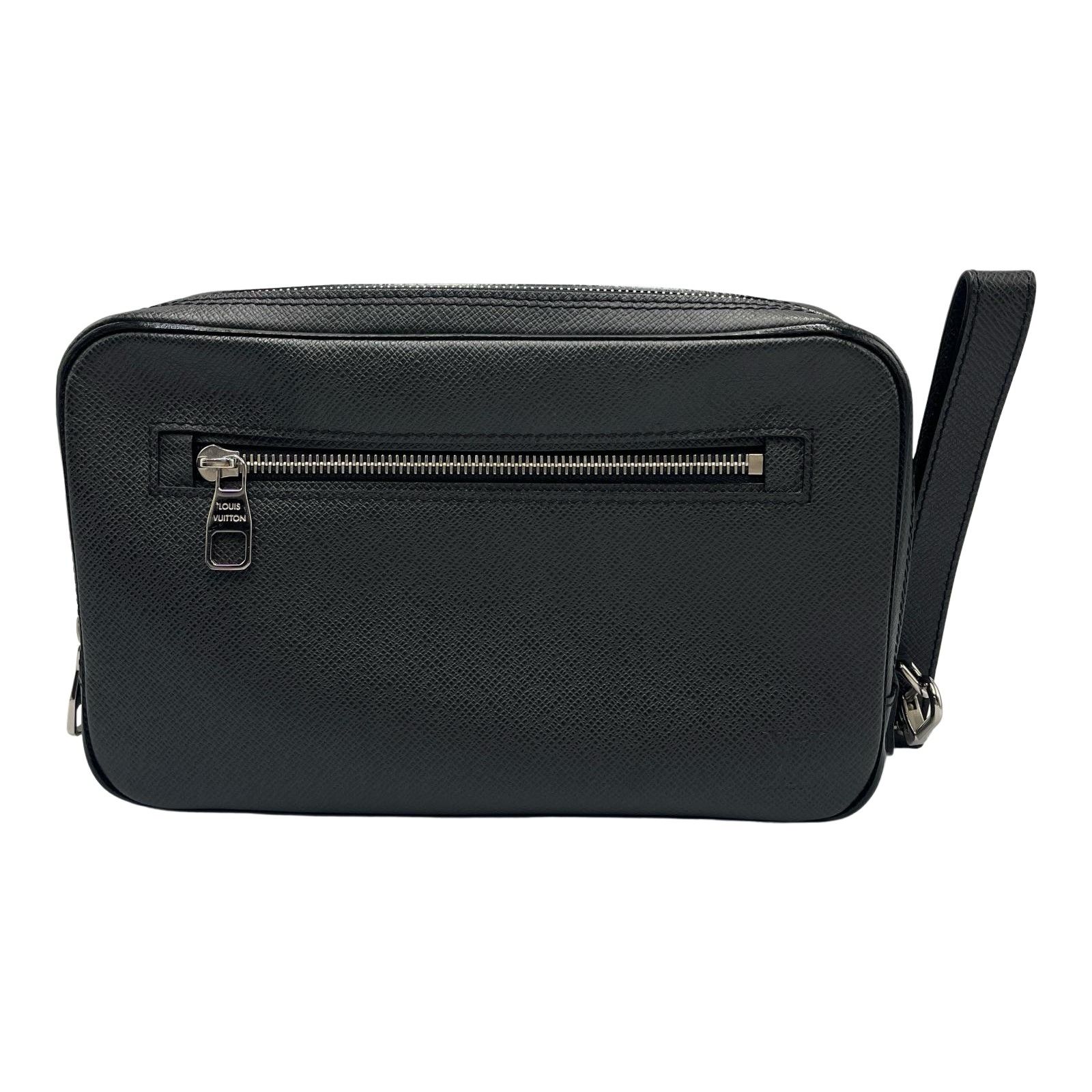 ルイヴィトン LOUIS VUITTON クラッチバッグ タイガ ネオ パヴェル M32902 タイガ ブラック メンズ