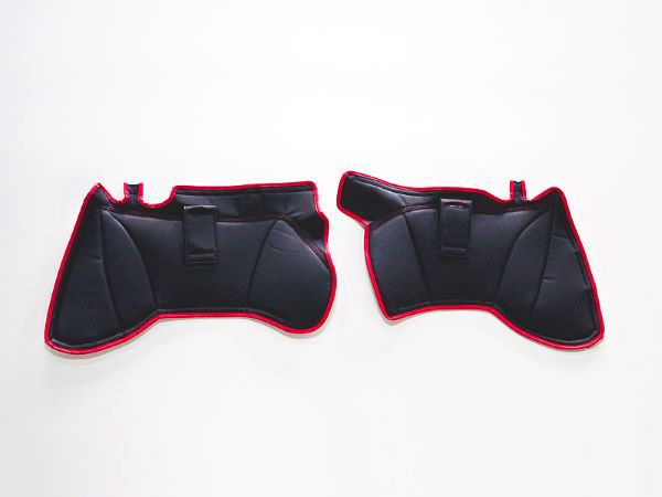 ジーベース/G'BASE エンジンフードカバー トヨタ ピクシストラック S500U/S510U 2014年09月～ ブラック×レッド 入数：1台分 GSC-015