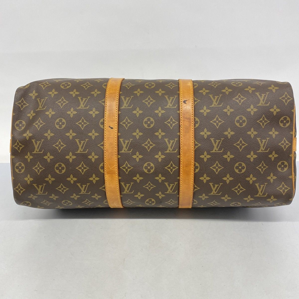 5gc2909-h】ルイヴィトン ボストンバッグ モノグラム キーポルバンド  