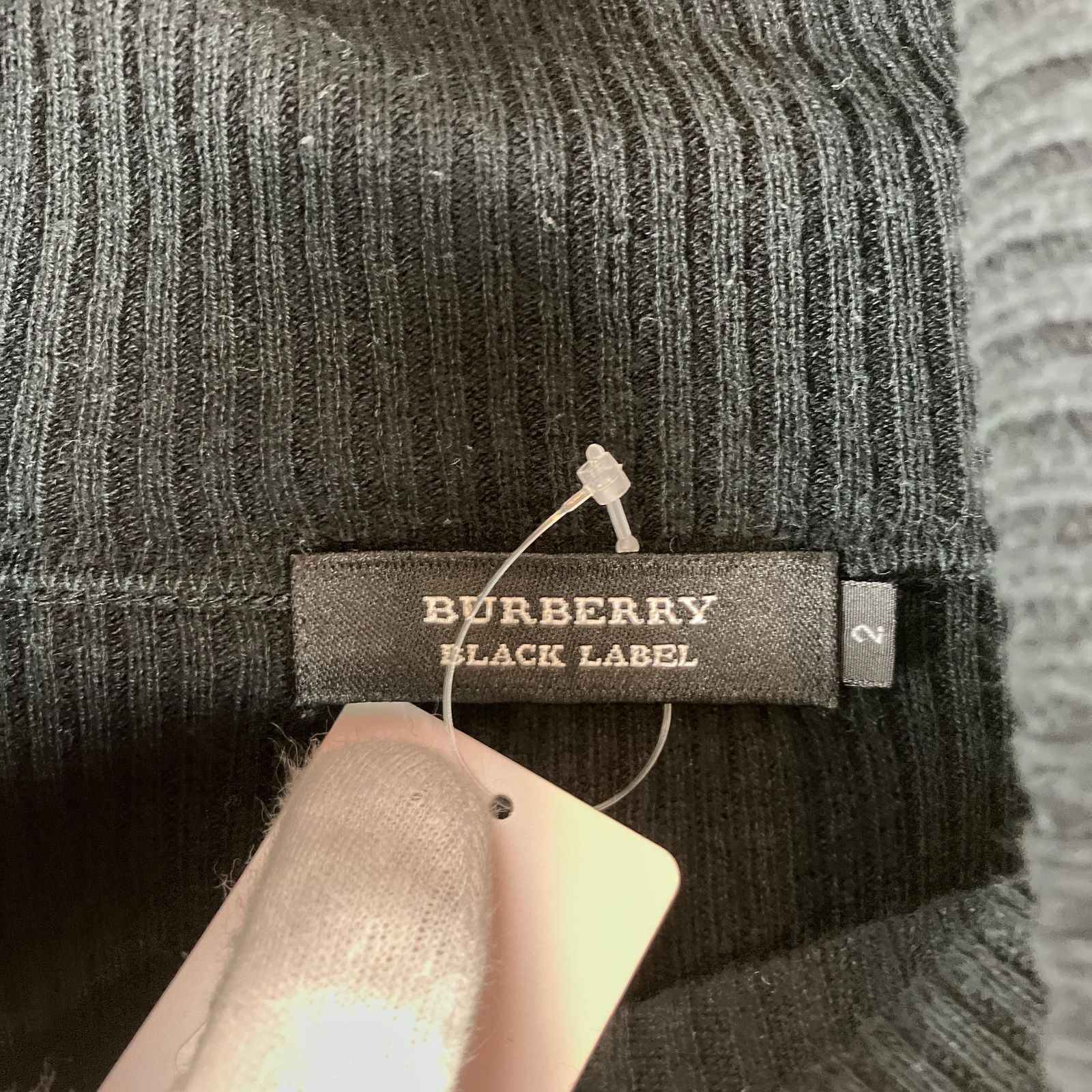 BURBERRY バーバリー セーター ニット 薄手 タートルネック ワン