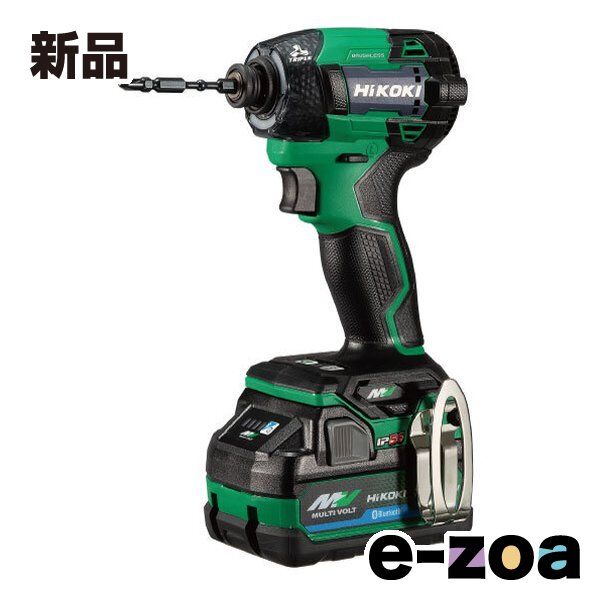 HiKOKI ハイコーキ コードレスインパクトドライバ 蓄電池2個|充電器|ケース|アグレッシブグリーン WH36DD 2XHLSZ 2659248