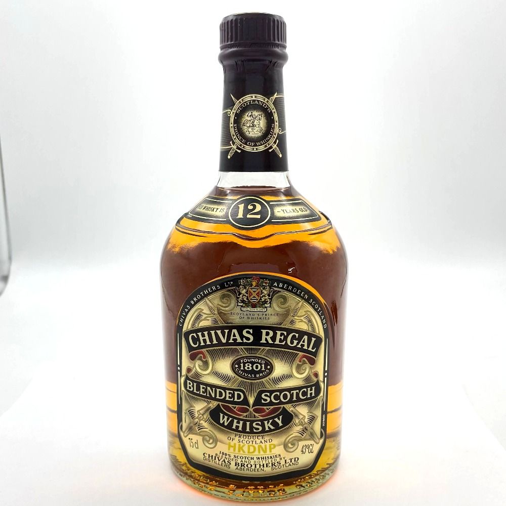 シーバスリーガル12年 香港ラベル 旧旧ボトル 750ml - メルカリ