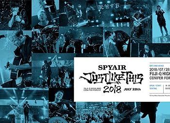 【】(未使用･未開封品)JUST LIKE THIS 2018(完全生産限定盤) [Blu-ray] SPYAIR