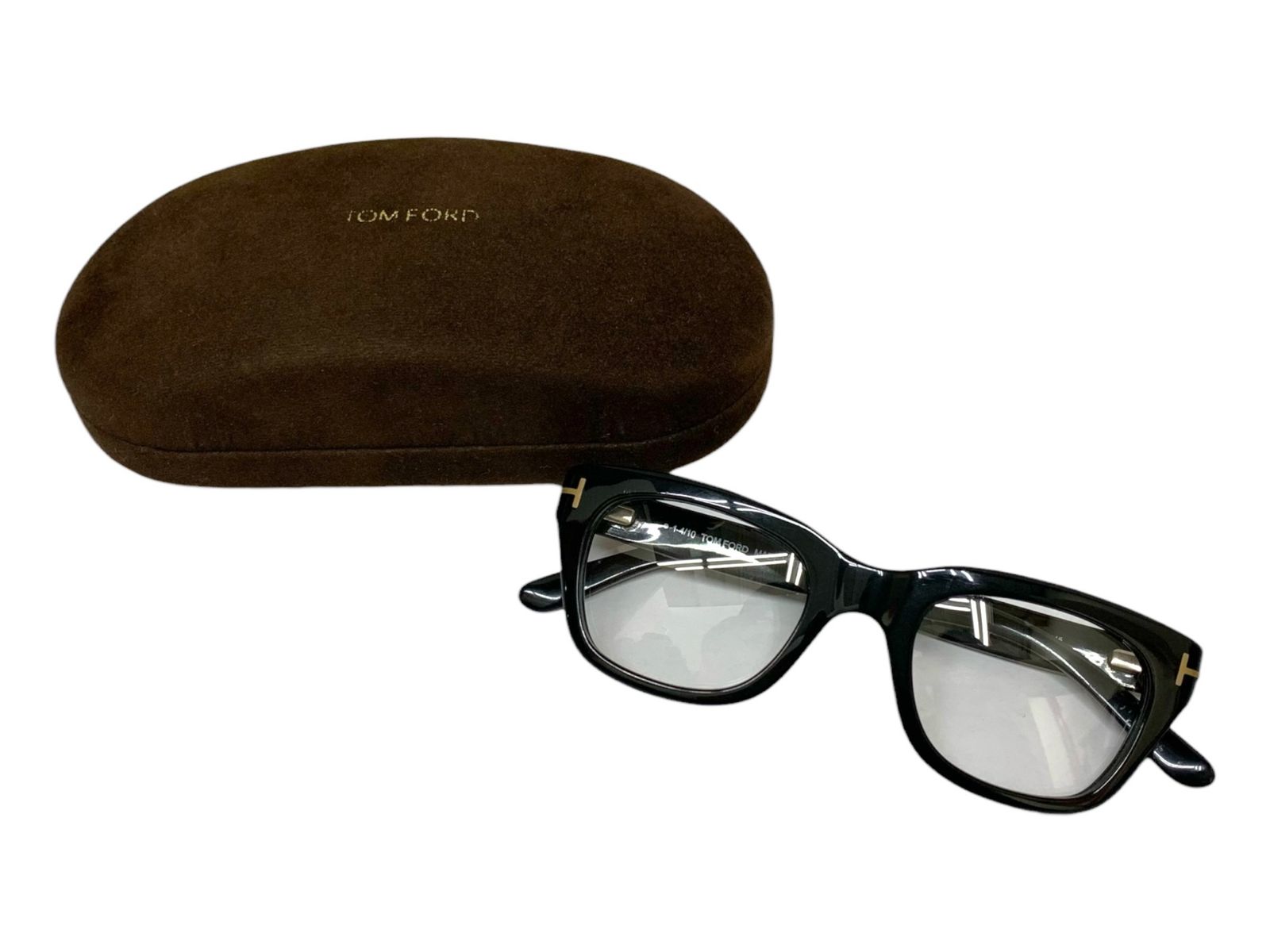 TOM FORD トムフォード TF5178 001 50□21 145 ウェリントン型 アイウェア ブラック メンズ|036