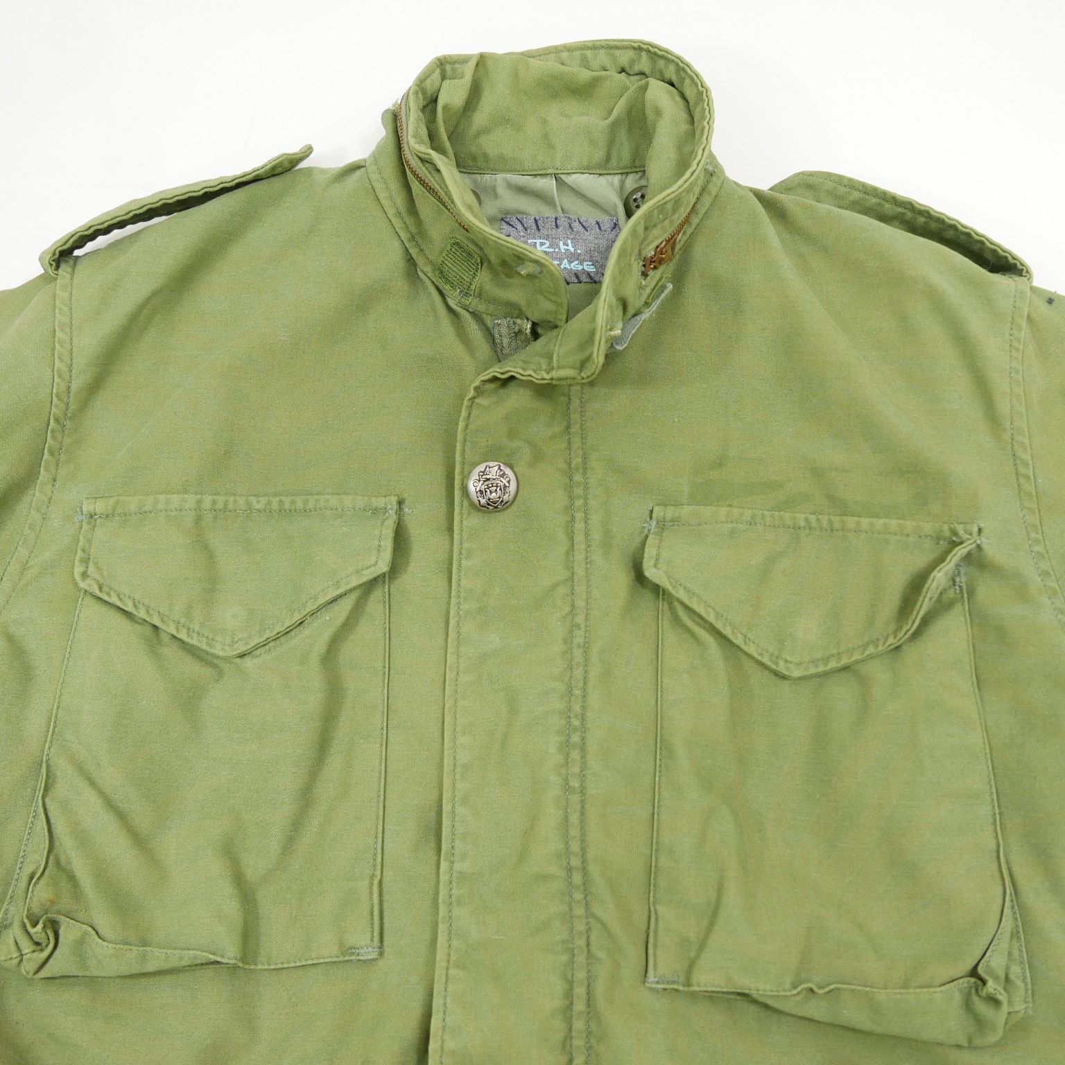 R.H.VINTAGE ロンハーマン ヴィンテージ M-65 JKT コンチョ 古着 