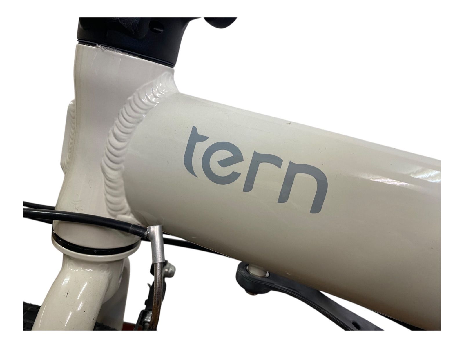 tern Node D16 折りたたみ自転車 ホワイト BRIGHTFACE_UK