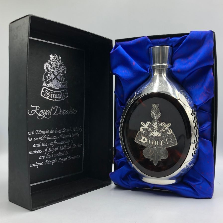 71141◇Dimple ディンプル ロイヤルデキャンタ シルバー スコッチ