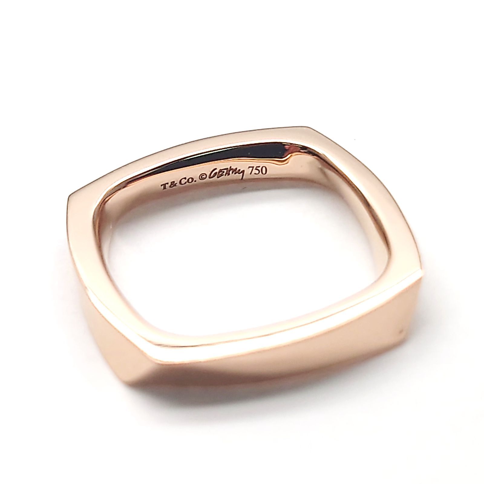 ◇美品◇Tiffany【ティファニー】フランクゲーリー トルクリング K18PG 