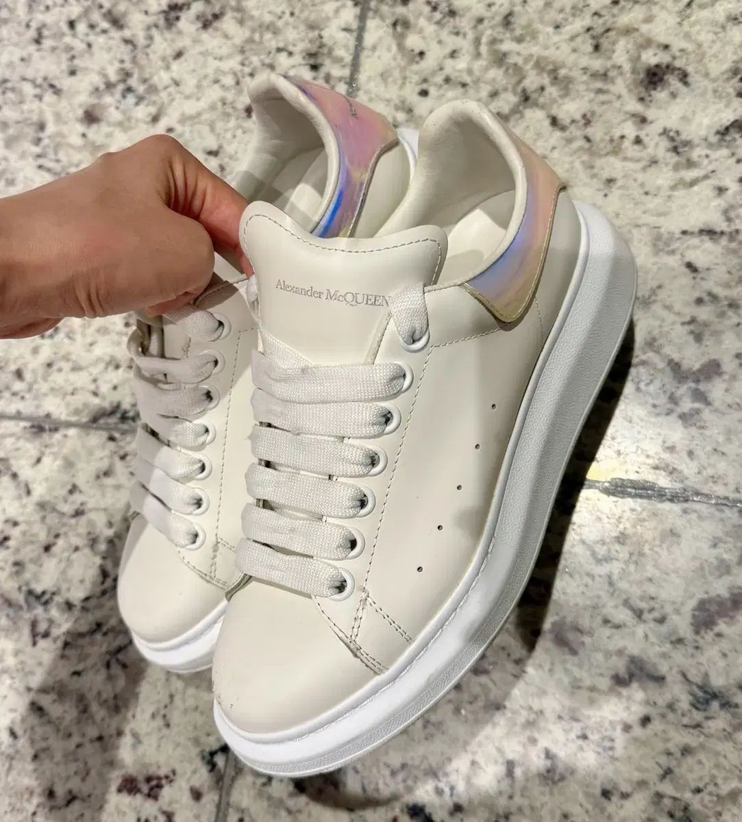 アレキサンダーマックイーン ﾌﾞﾗｯｸ ｽﾗｯｸｽﾊﾟﾝﾂ 38 Alexander McQueen