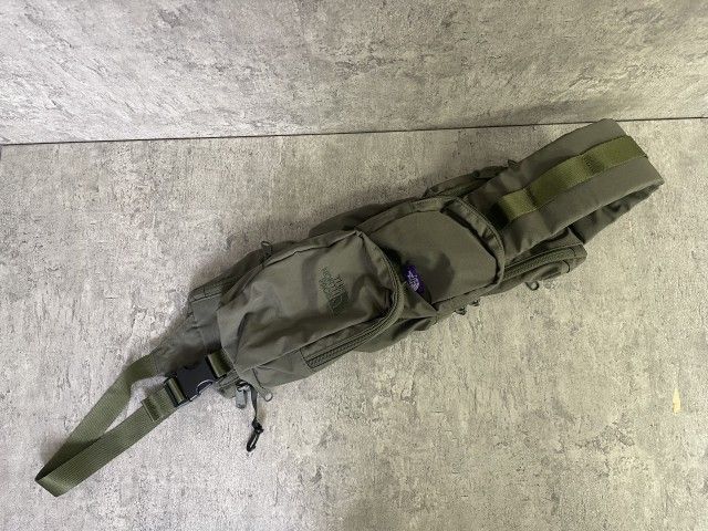 The North Face Purple Label ﾉｰｽﾌｪｲｽ ﾊﾟｰﾌﾟﾙﾚｰﾍﾞﾙ Mountain Wind Sling Bag ﾏｳﾝﾃﾝ ｳｨﾝﾄﾞ ｽﾘﾝｸﾞ ﾊﾞｯｸﾞ ｶｰｷ 33928721