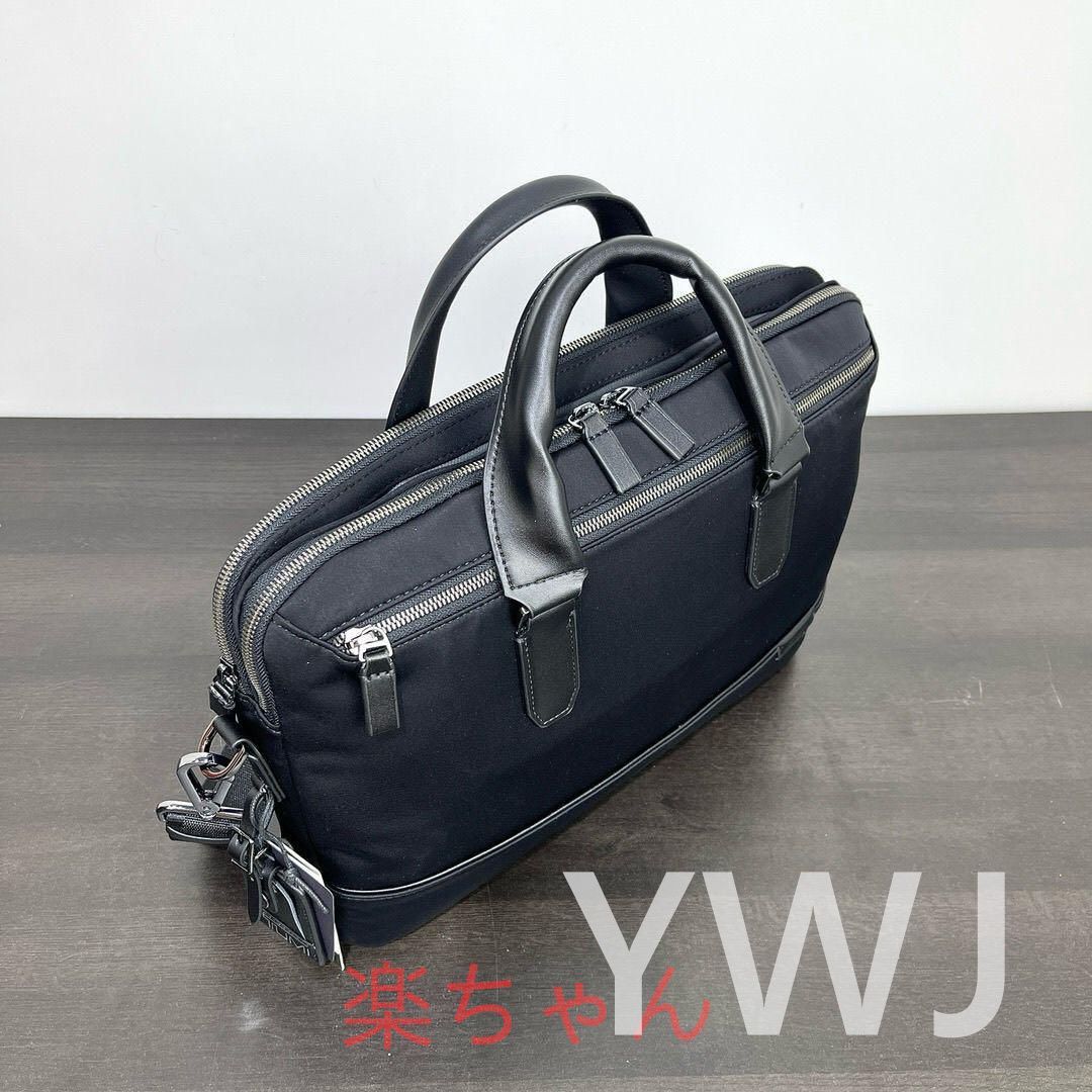 【楽ちゃん】新品未使用 TUMI harrison スリムブリーフケース ビジネスバッグ6602000