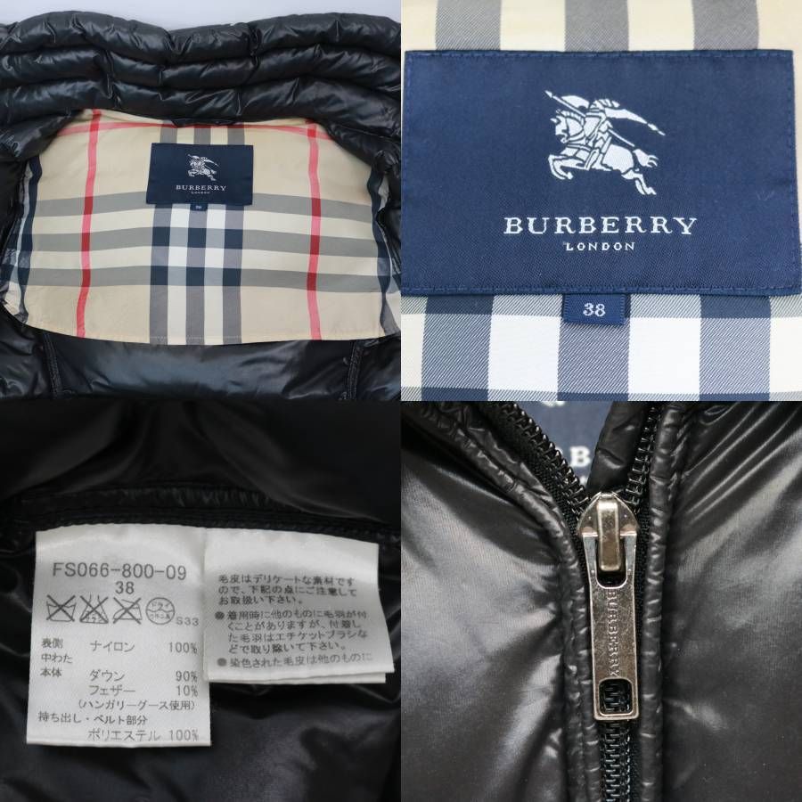 231)BURBERRY LONDON バーバリーロンドン ダウンコート FS066-800-09