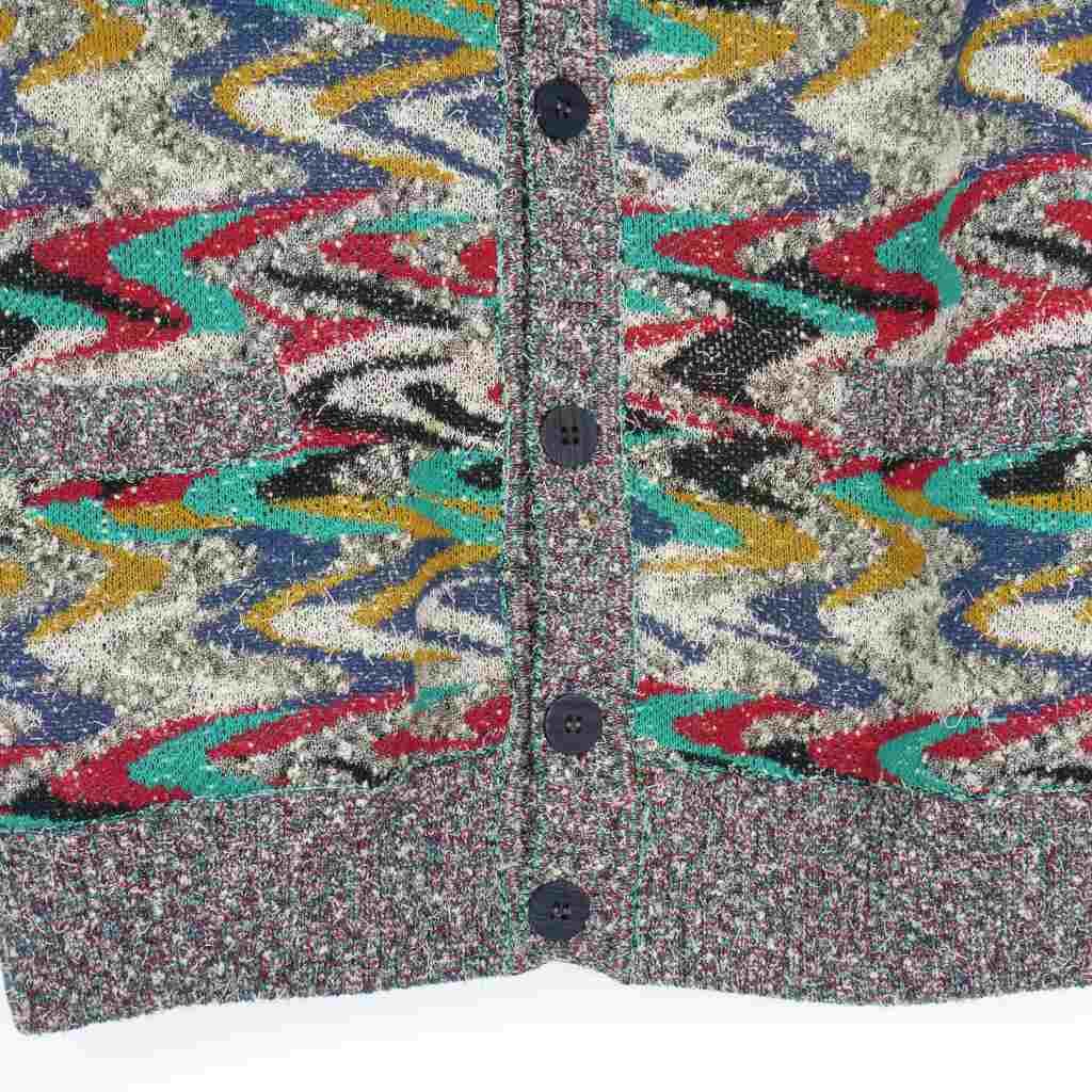 ミッソーニ MISSONI ニットベスト ジグザグ柄 マルチカラー