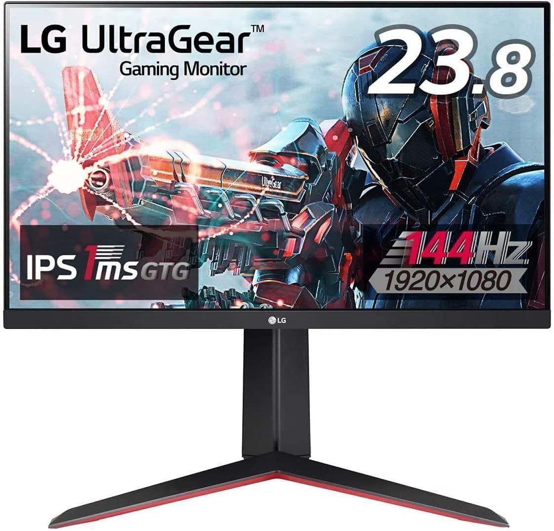 9180 LG エルジー フレームレス ゲーミングモニター UltraGear 24GN650-BAJP