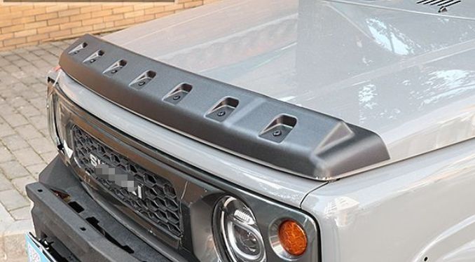 JB74 ジムニー リベット風 バグガード ノーズブラ ディフレクター